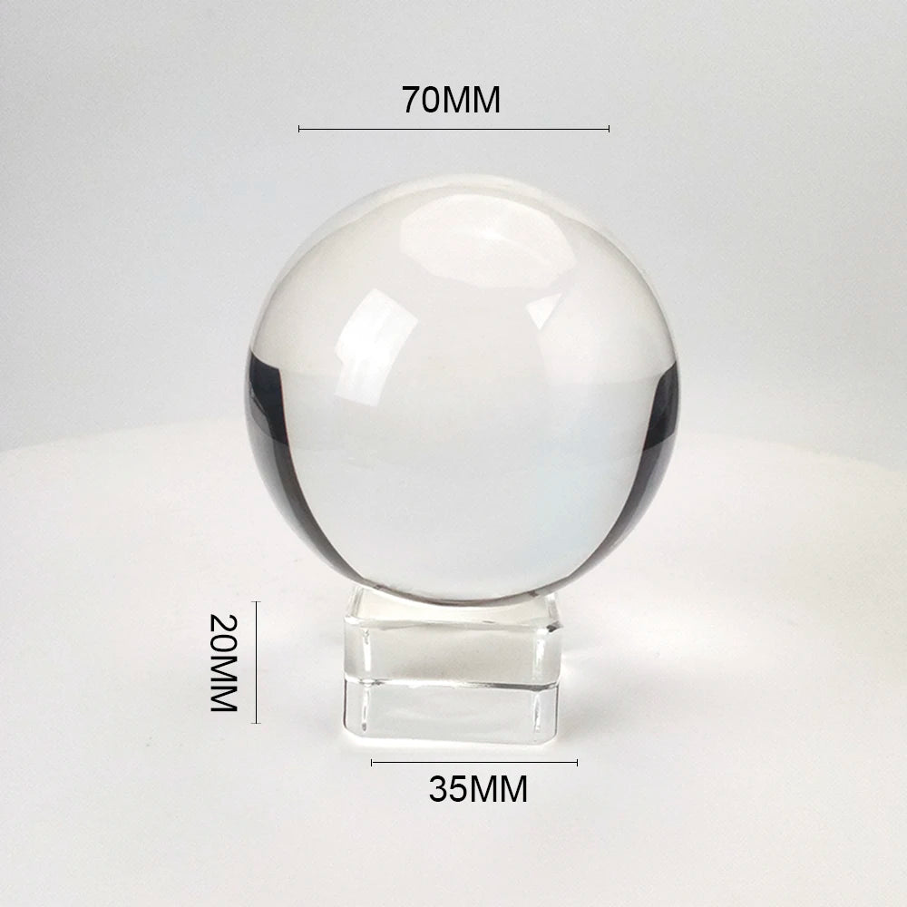 Luminária Esfera de Vidro Personalizável com Tela de Vídeo – Presente Único e Criativo