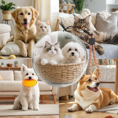 Luminária Esfera de Vidro Personalizável com Tela de Vídeo – Presente Único e Criativo