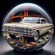 Luminária Esfera de Vidro Personalizável com Tela de Vídeo – Presente Único e Criativo